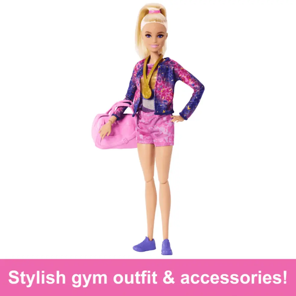 Thumbnail: Barbie Gymnastics Playset