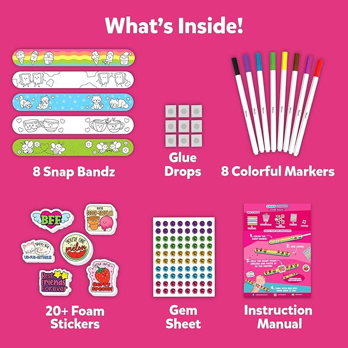 Thumbnail: Skillmatics Snap Bandz, Friendship Bands, DIY Jewelry Art & Craft Activity