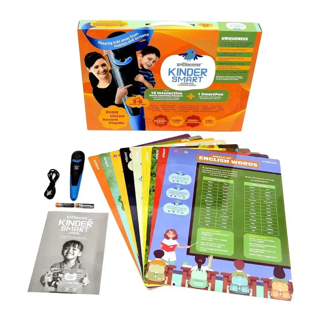 Godiscover Kinder Smart Interactive Learning Series