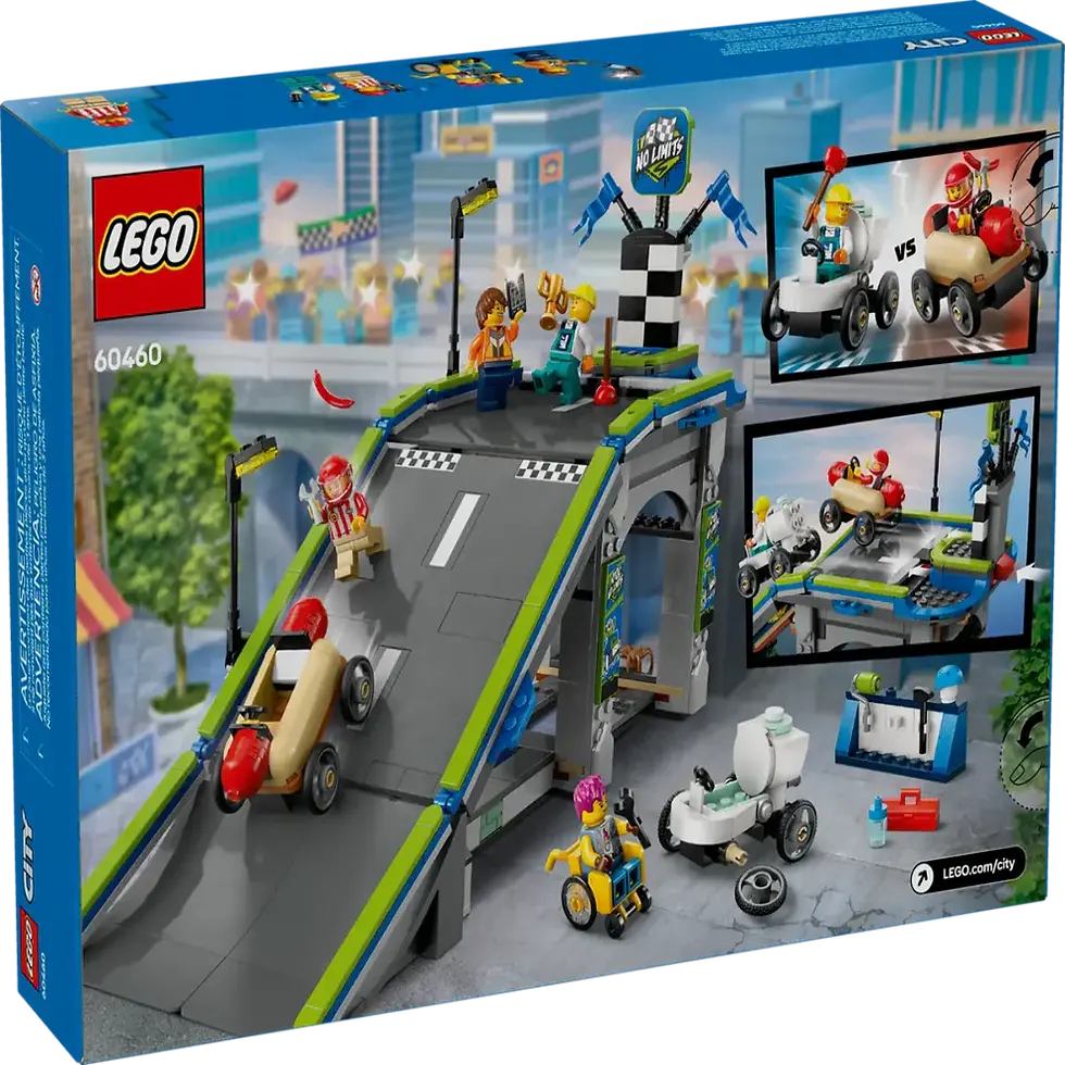 Thumbnail: Lego 60460 City No Limits Race Car Ramp Track (436 Pieces)