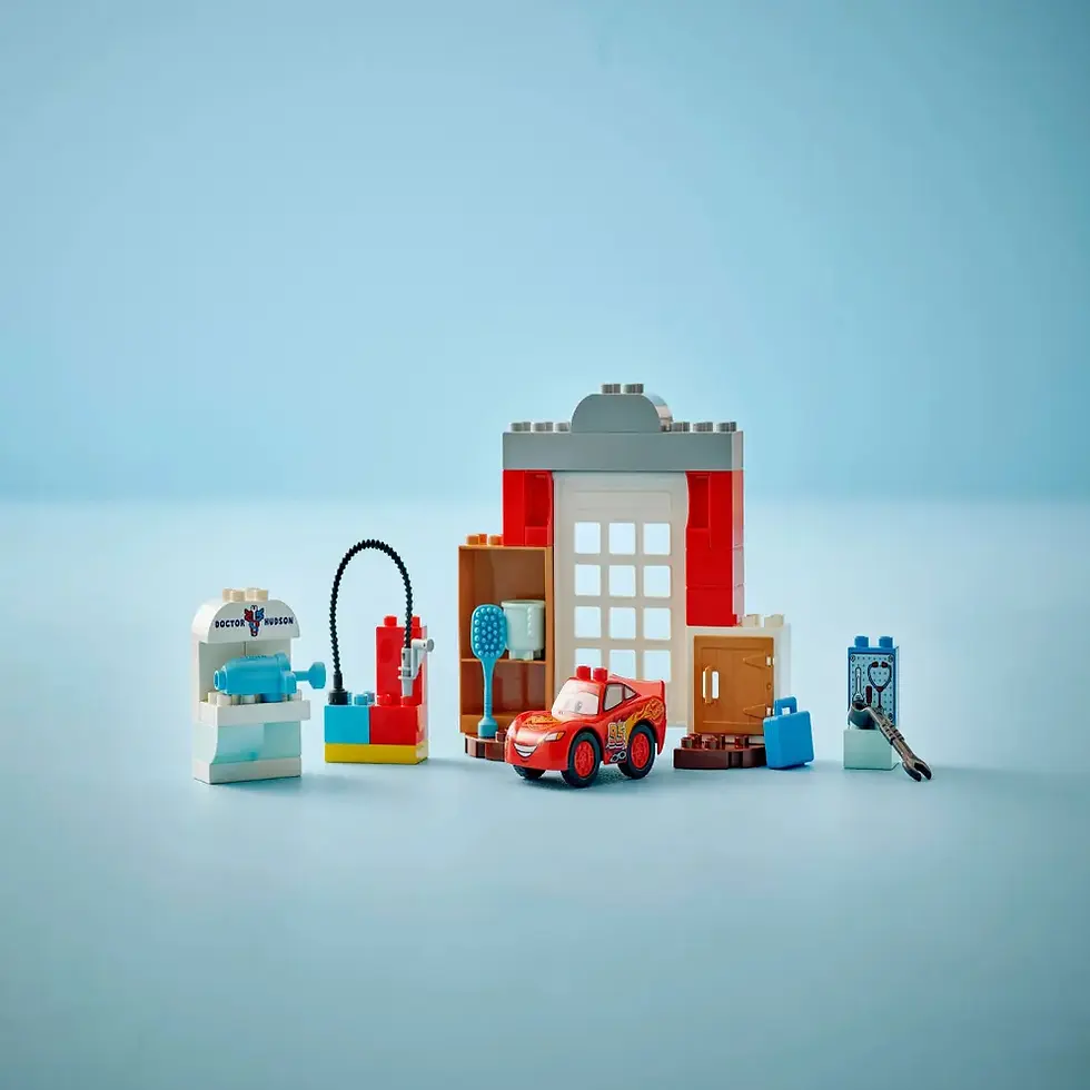 Thumbnail: Lego 10456 Duplo McQueen's Visit to Doc's Garage (35 Pieces)
