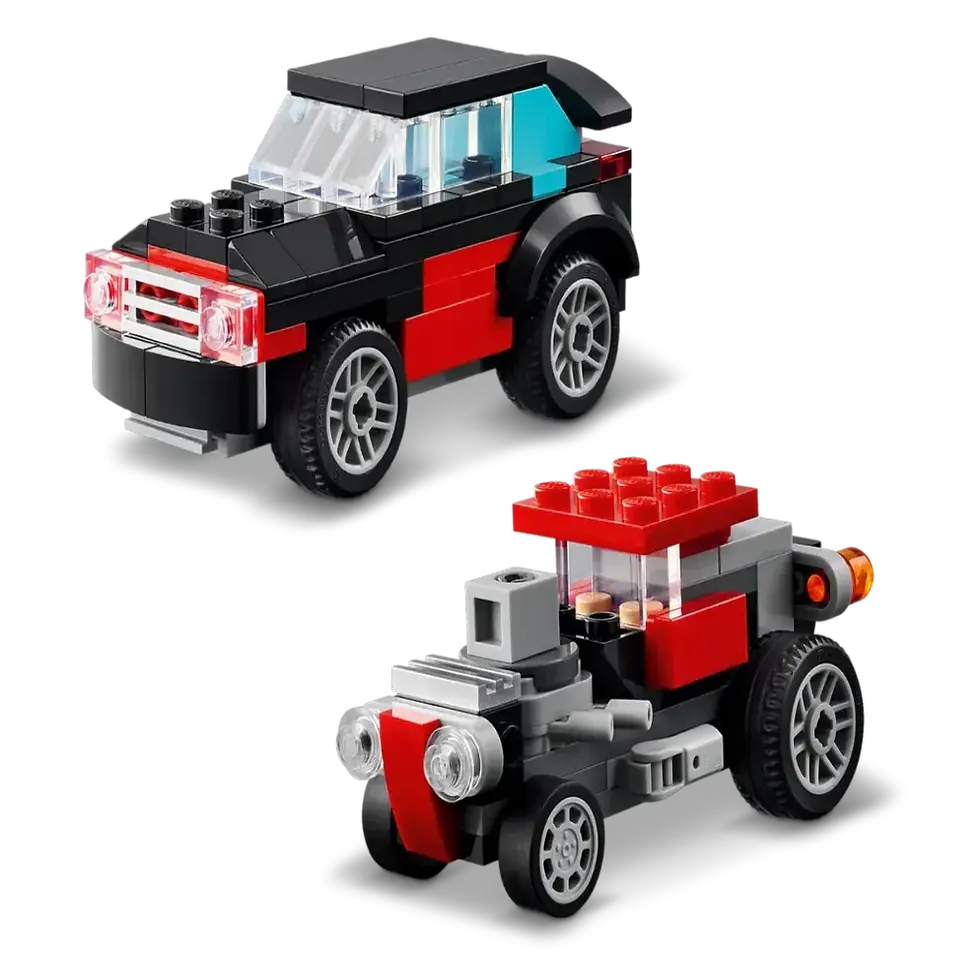 Thumbnail: Lego 31146 Creator 3-in-1 Flatbed Truck with Helicopter ( 270 Pieces )