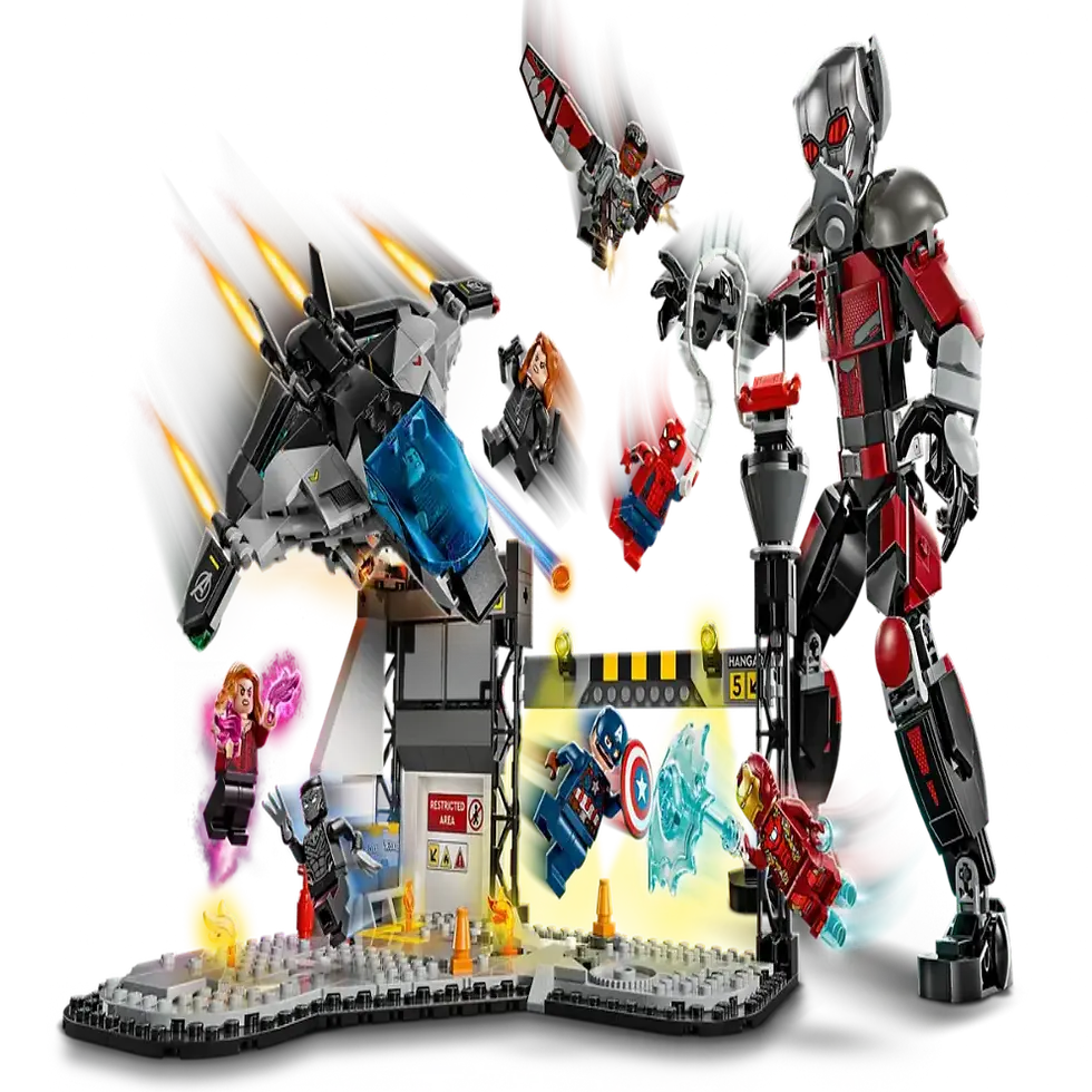Thumbnail: Lego 76314 Marvel Captain America: Civil War Action Battle ( 736 Pieces )