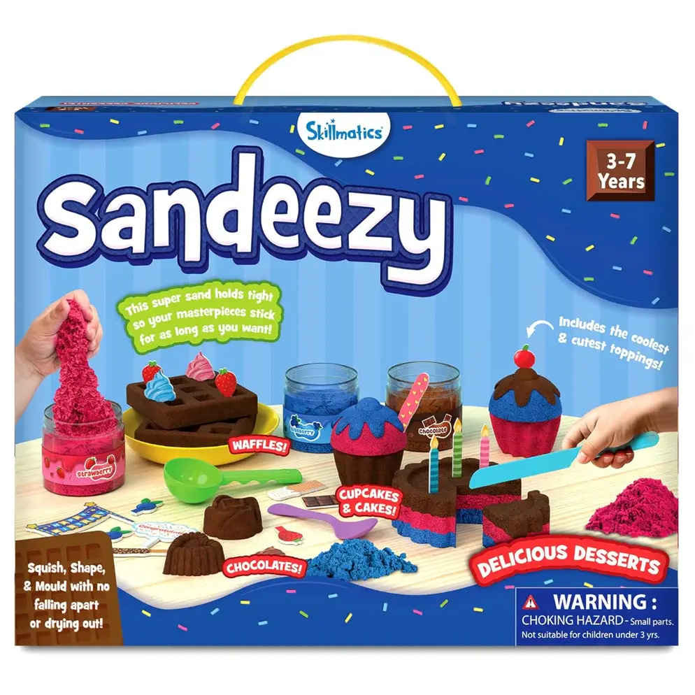 Skillmatics Sandeezy Pretend Play Desserts Set