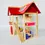 Thumbnail: Open Ended Wooden Dollhouse - Redwood Cottage (19 pcs furniture + 2 doll figures