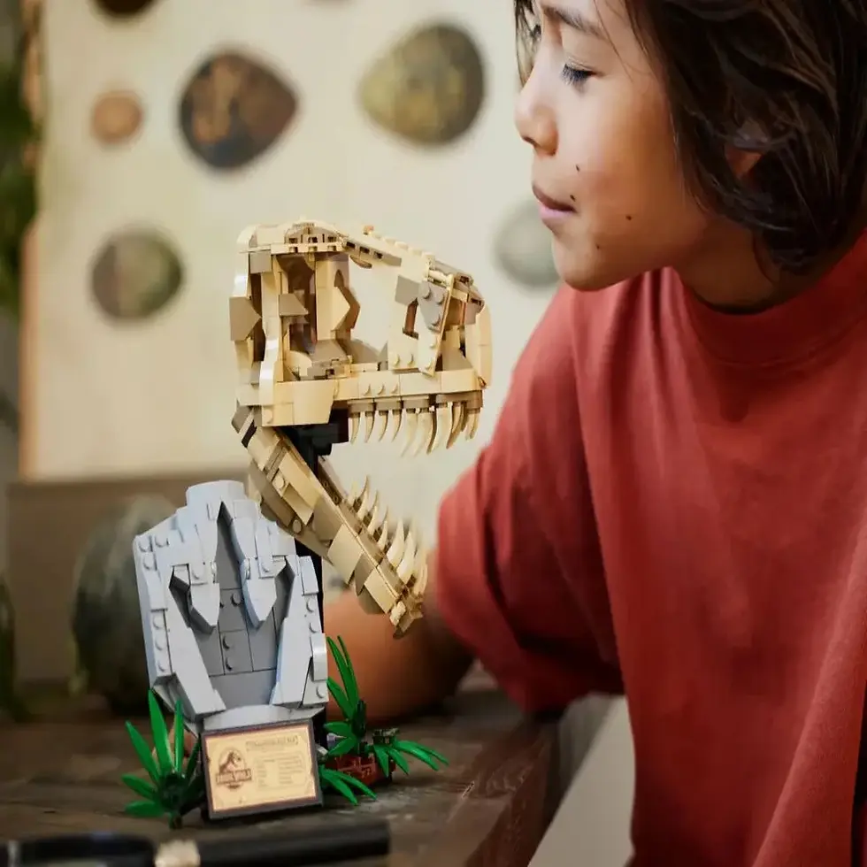 Thumbnail: Lego 76964 Jurassic World Dinosaur Fossils: T. rex Skull ( 577 Pieces )