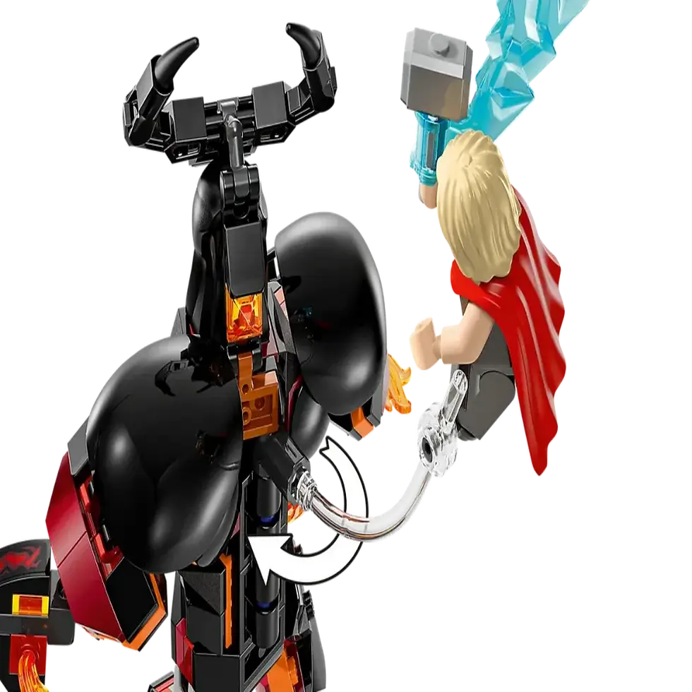 Thumbnail: Lego 76289 Super Heroes Marvel Thor vs. Surtur Construction Figure (245 Pieces)