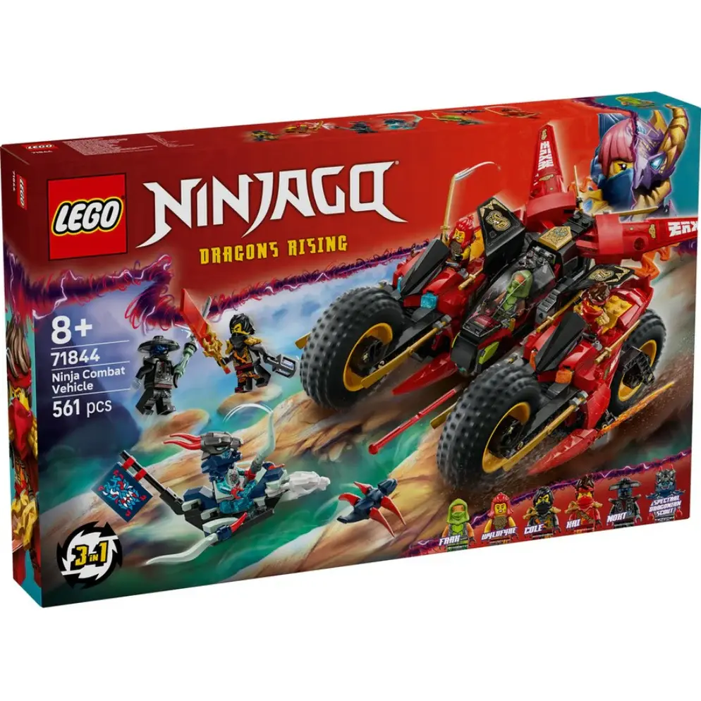 Lego 71844 Ninjago Ninja Combat Vehicle (561 Pieces)