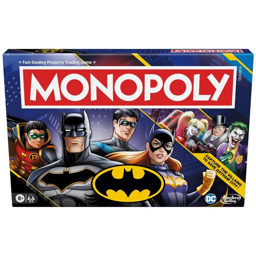 Hasbro Gaming Monopoly Batman Edition Board Game