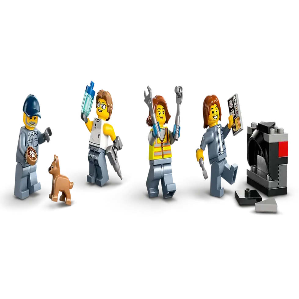 Thumbnail: Lego 60472 City Scrapyard with Cars (871 Pieces)