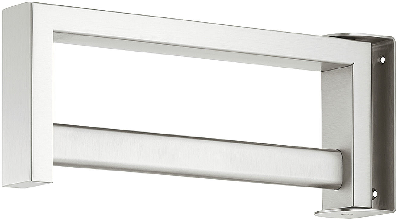 Wardrobe Rail, Length 317 mm, Stainless Stee