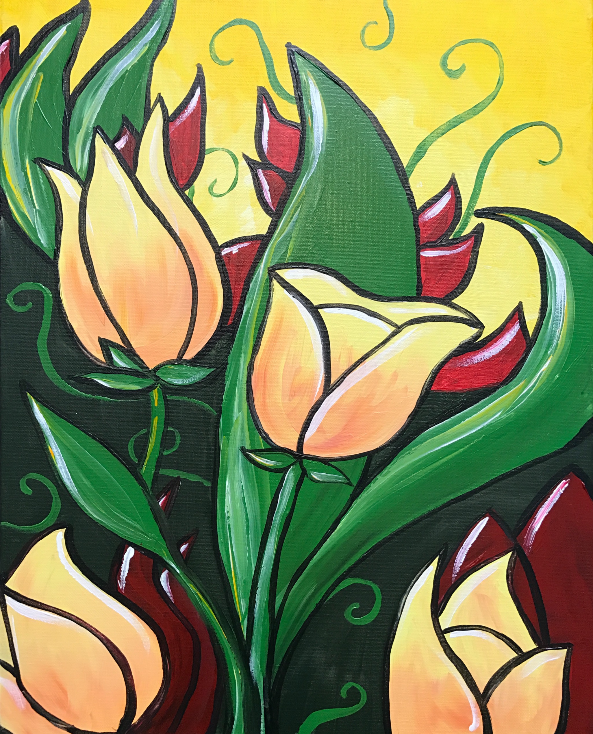 Bold_Peach_Tulips