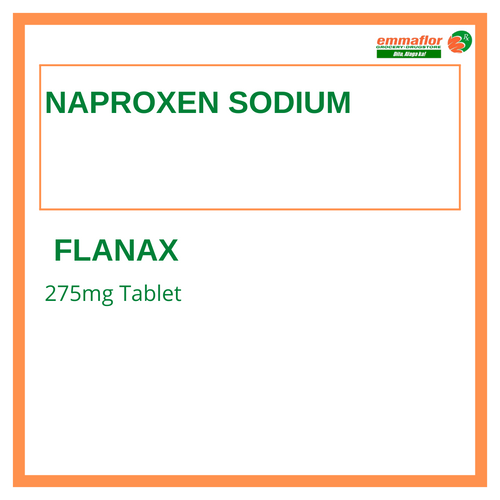 Naproxen Sodium Flanax 275mg Tablet EmmaflorDrugStore