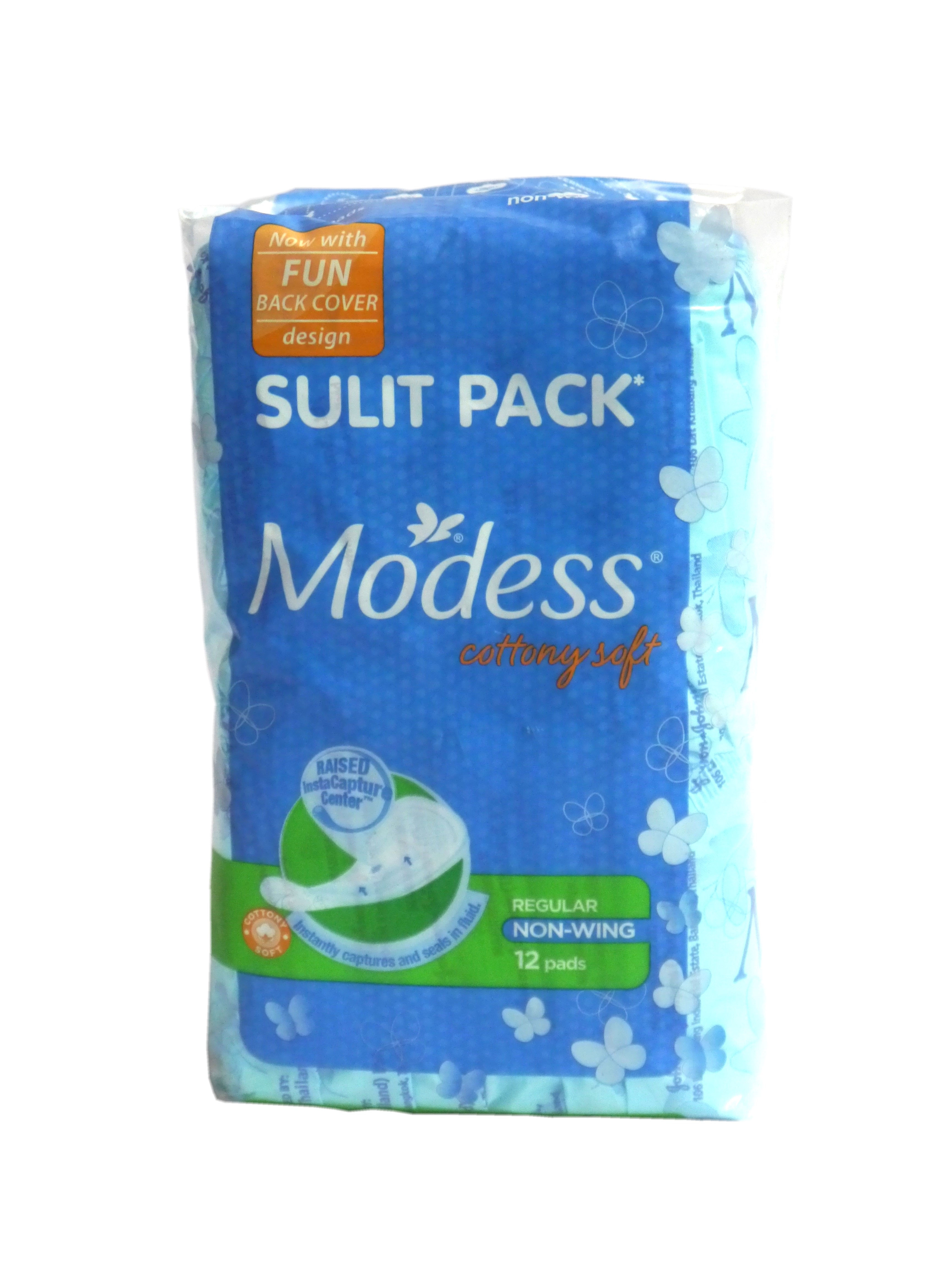 Modess Sulit Pack 12 Non-Wing Pads