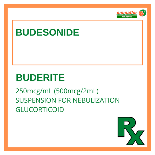 Budesonide Buderite Nebule 250mcg/ml EmmaflorDrugStore