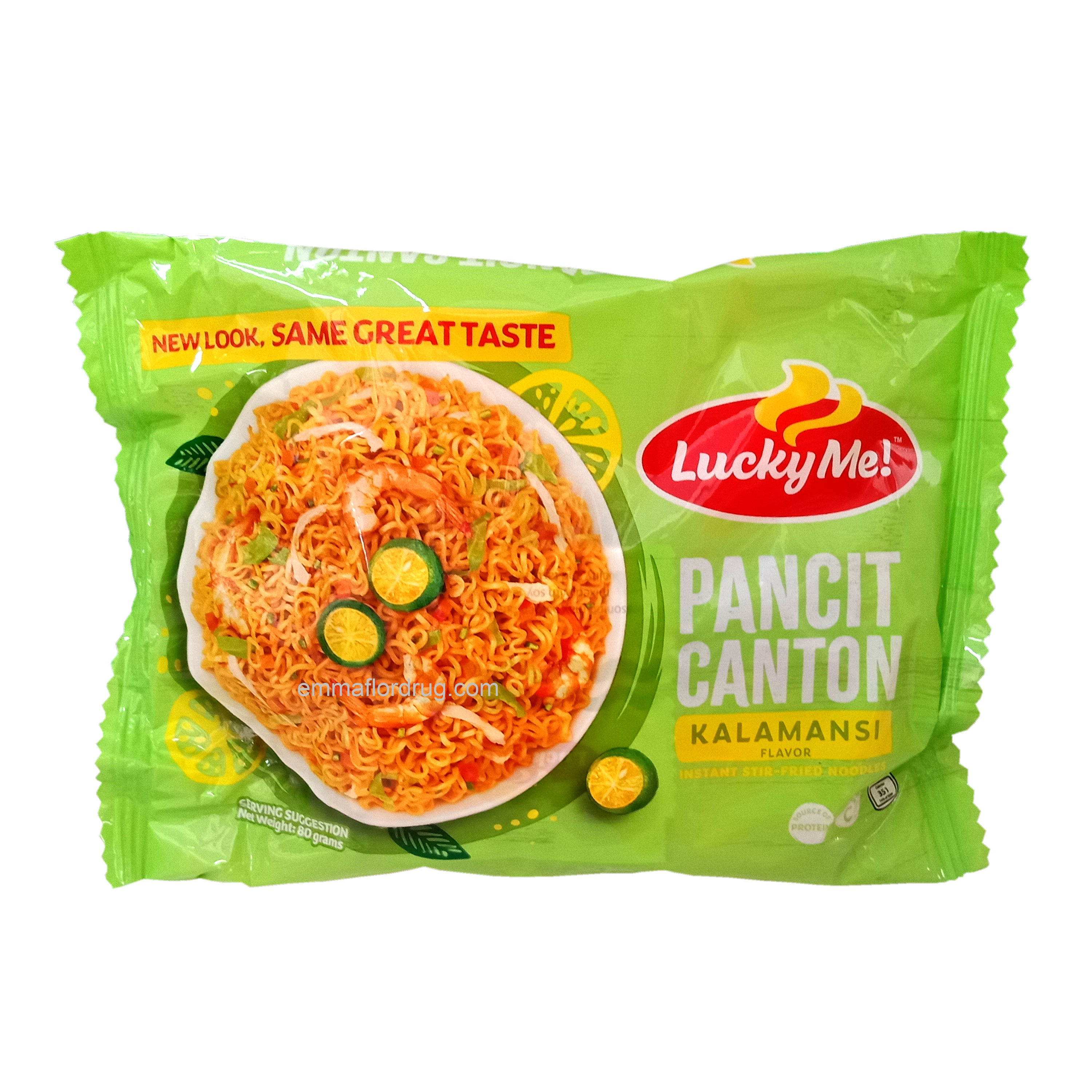 Lucky Me Pancit Canton Kalamansi Flavor