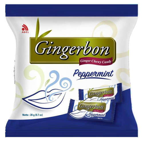 Gingerbon Ginger Candy Peppermint 20g EmmaflorDrugStore