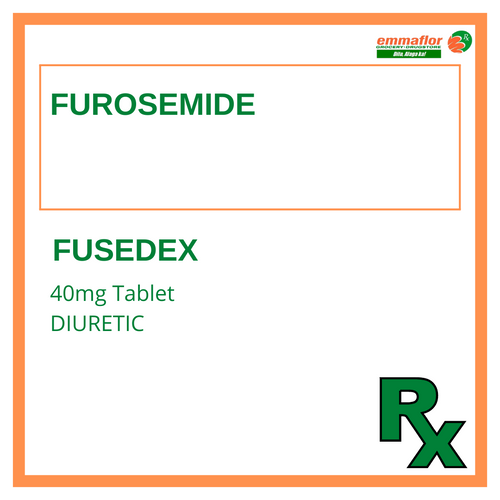 Furosemide Fusedex 40mg Tablet EmmaflorDrugStore