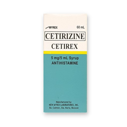 Cetirex 5mg/5 mL Syrup 60mL EmmaflorDrugStore