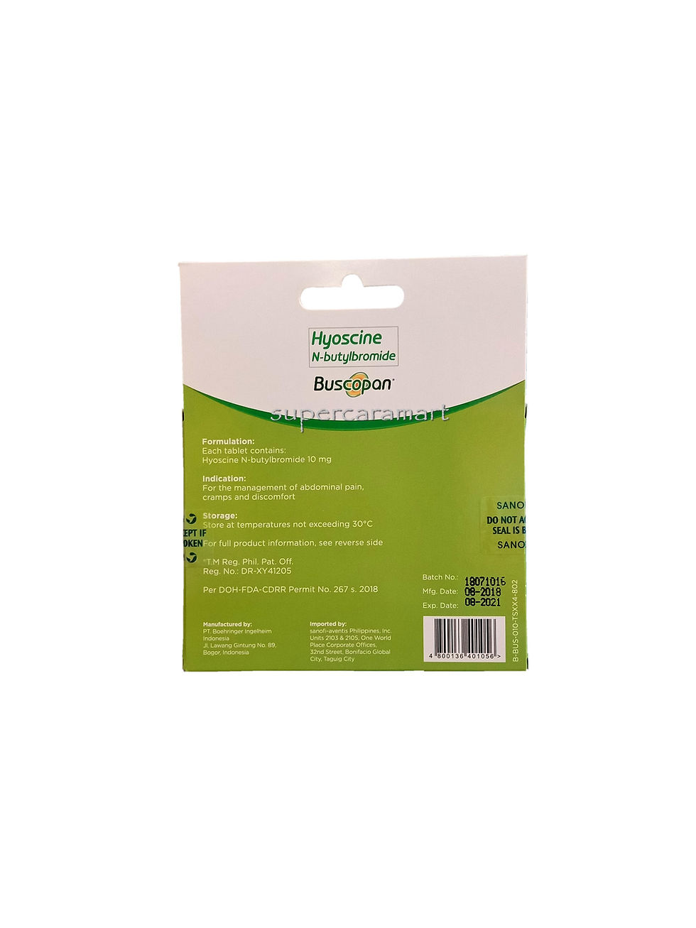 Thumbnail: Buscopan Tablet