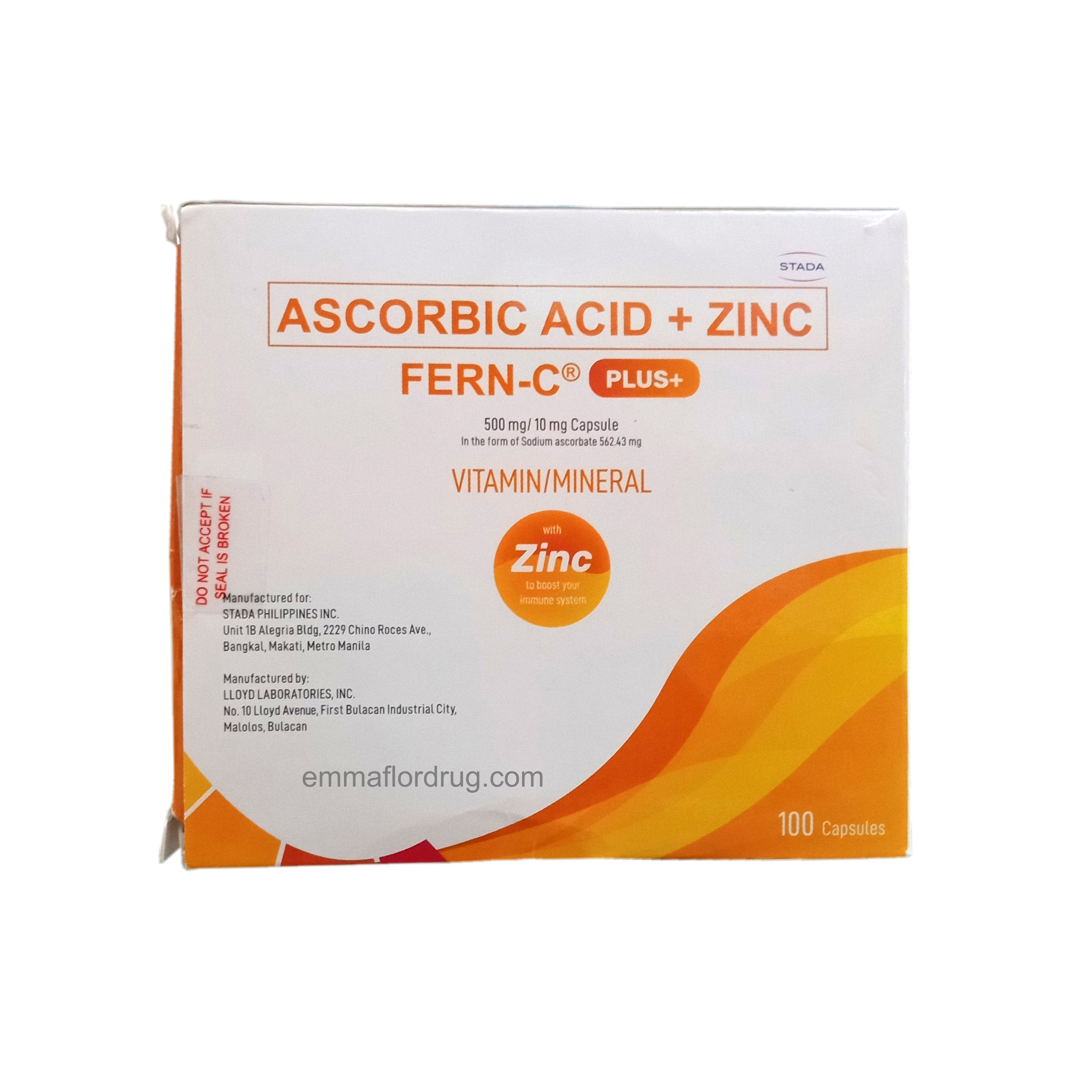 Ascorbic Acid + Zinc (Fern-c Plus)
