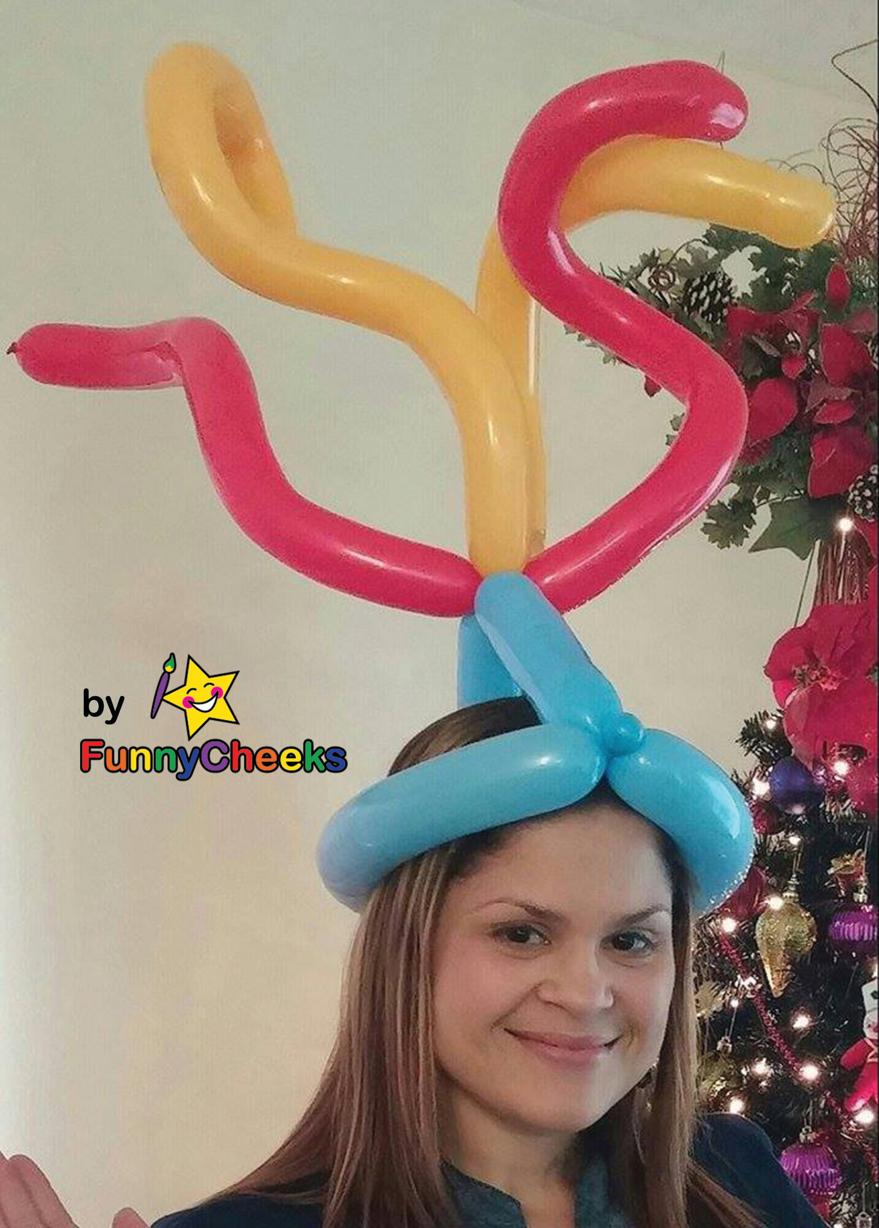 New Years Balloon Hat