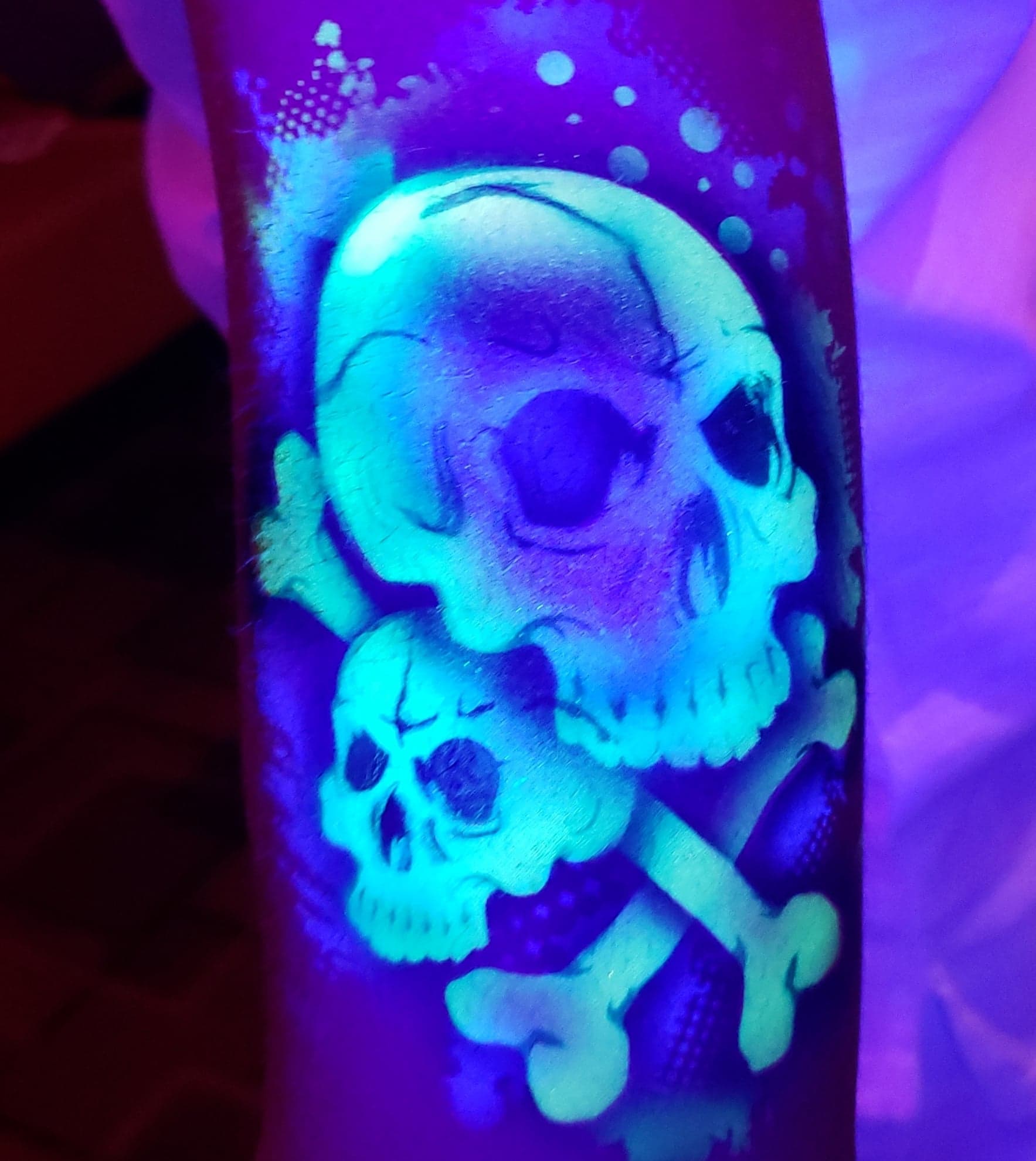 UV Neon Airbrush Tattoos