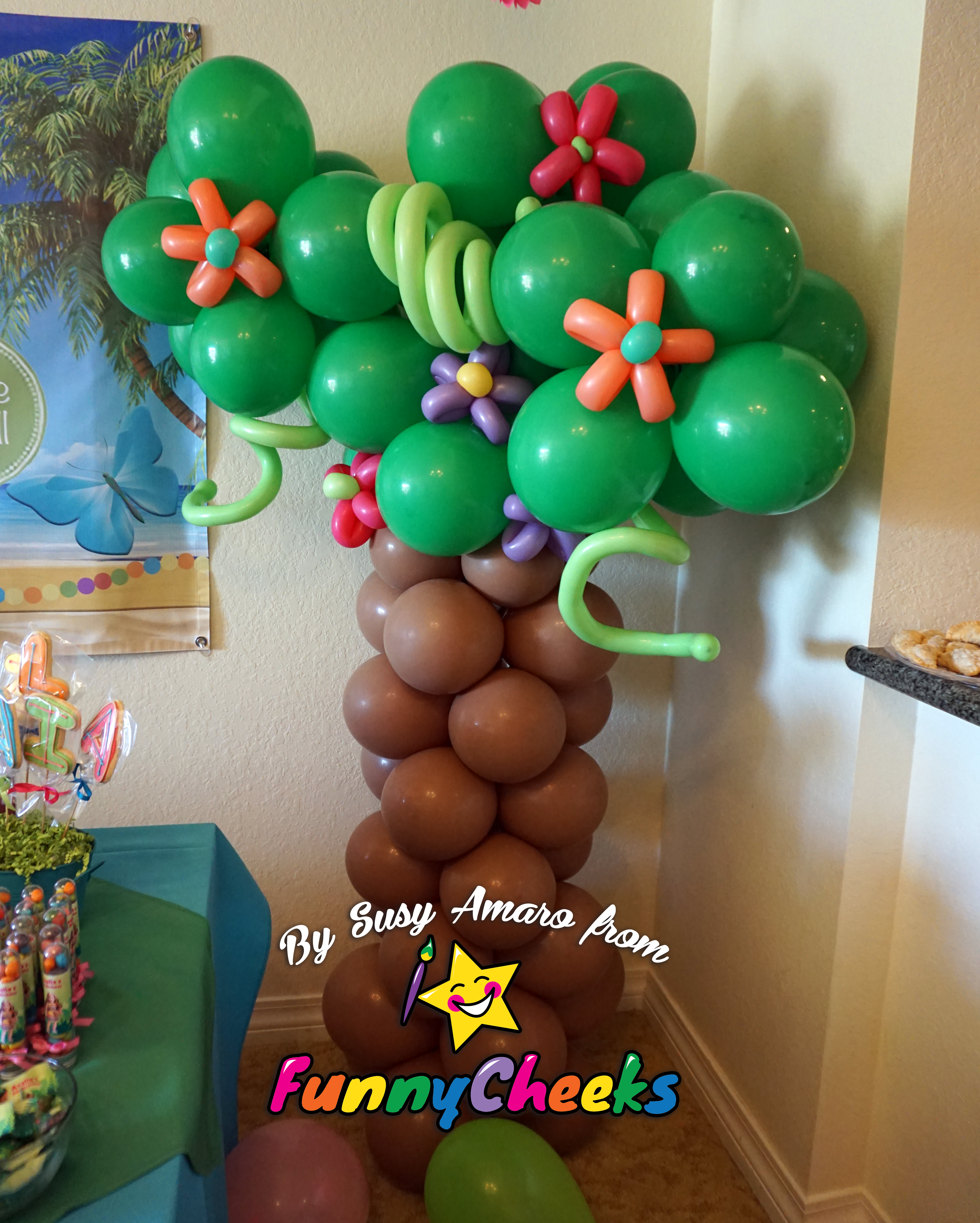 Balloon Tree Column