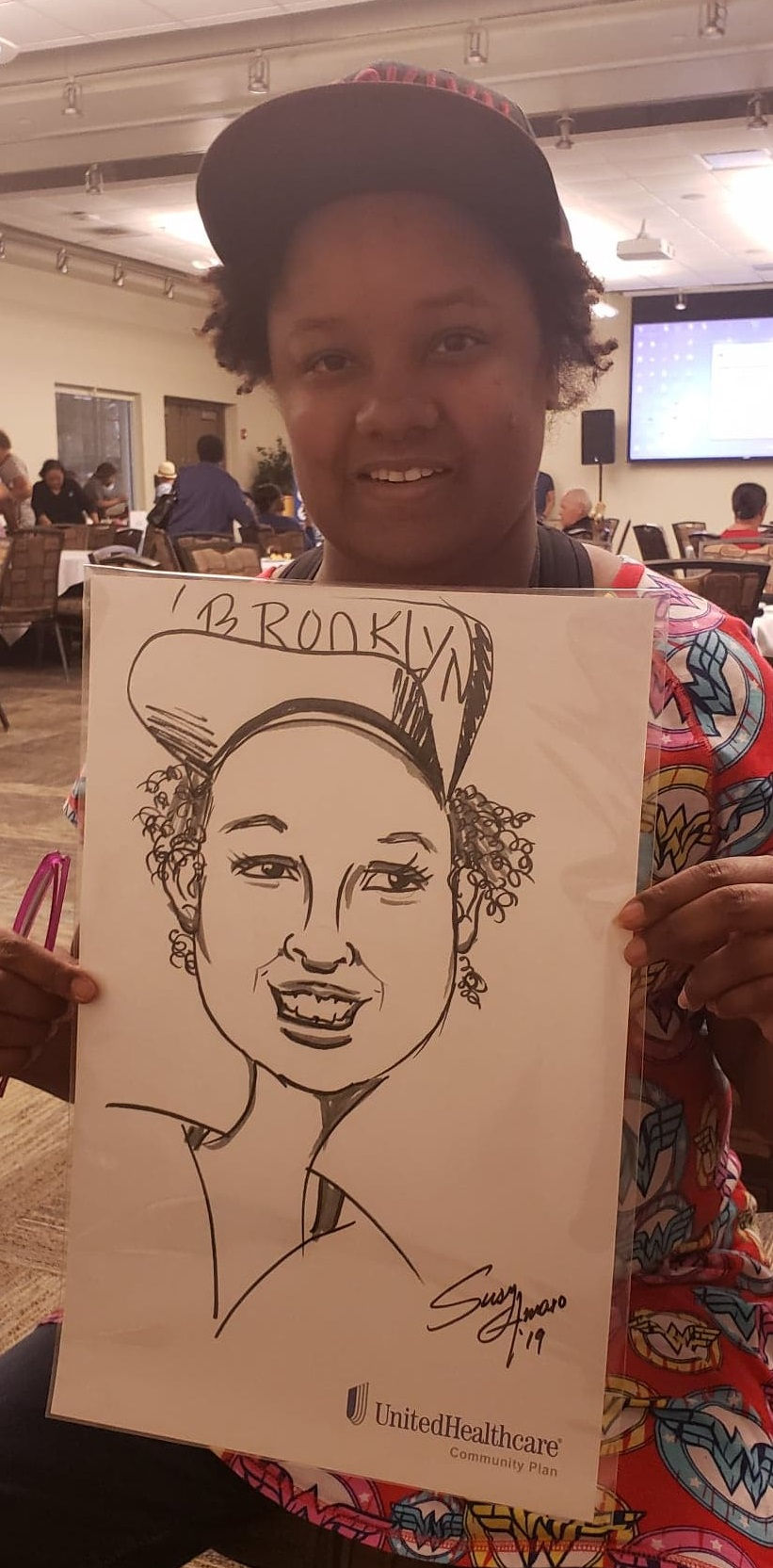 caricature Poinciana