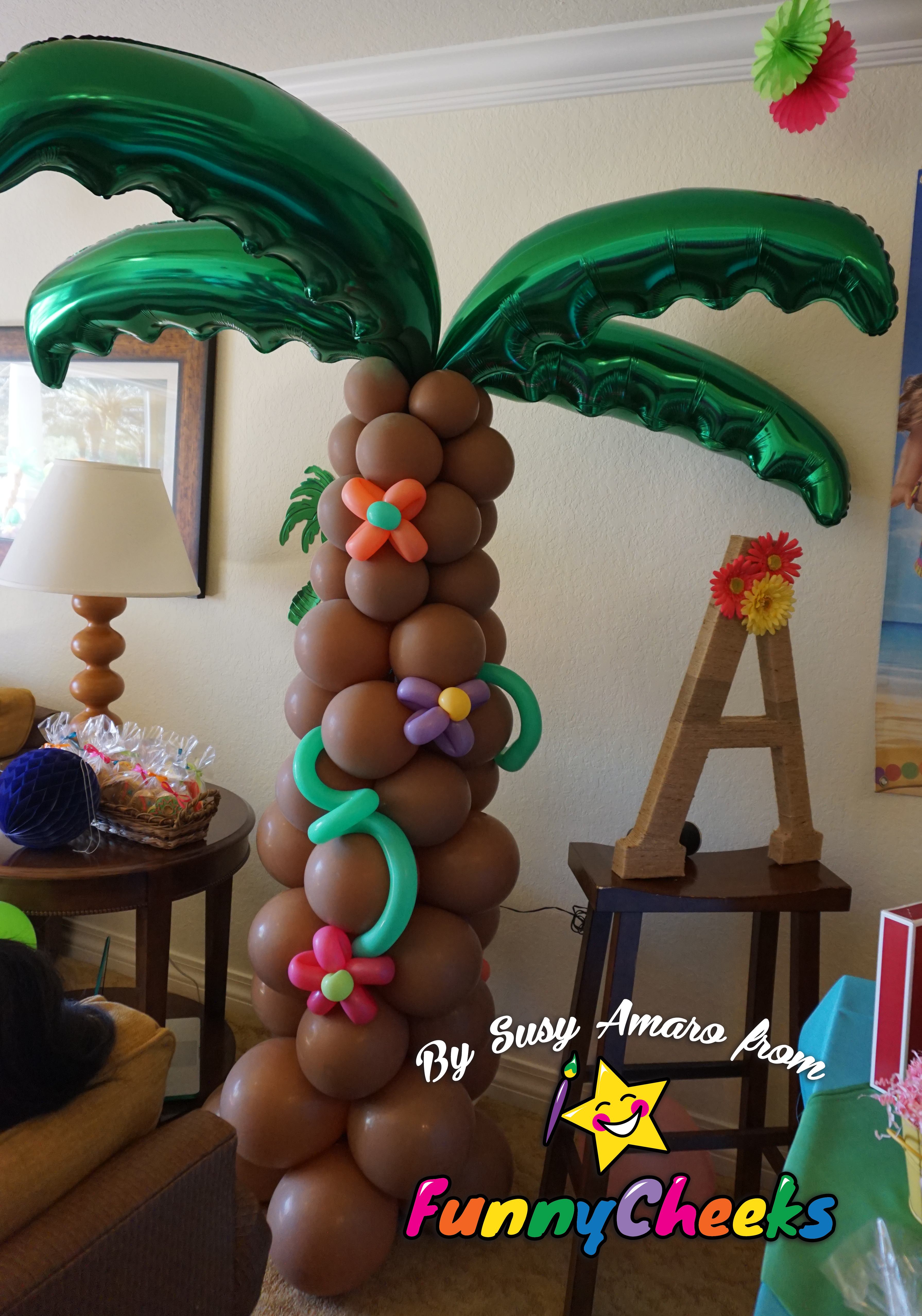 Palm Balloon Column Orlando