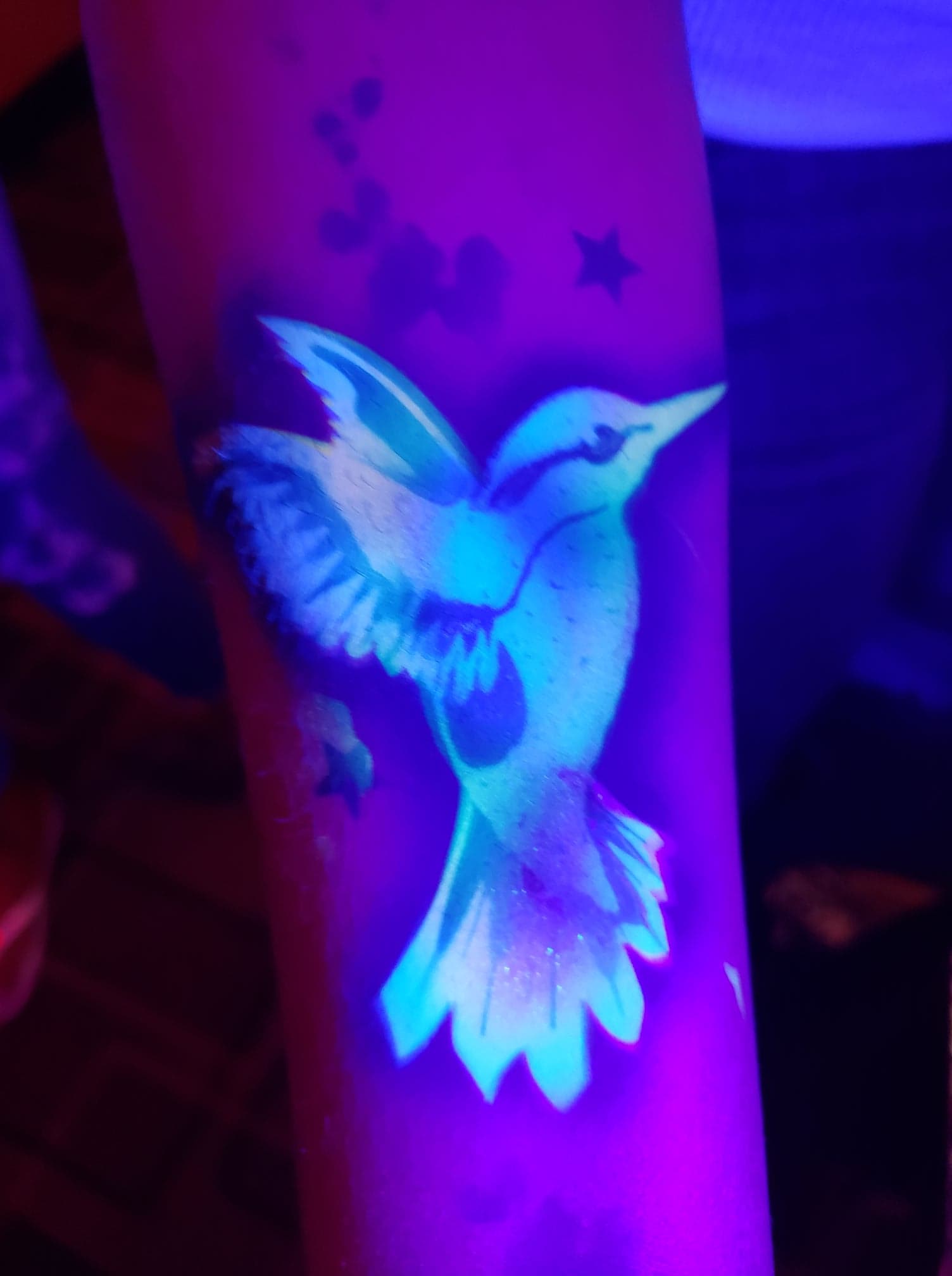 UV Glow Airbrush Tattoos