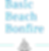 Basic Beach Bonfire Logo