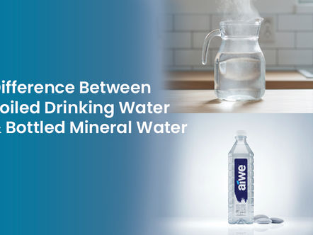Difference Between Boiled Drinking Water and Bottled Mineral Water