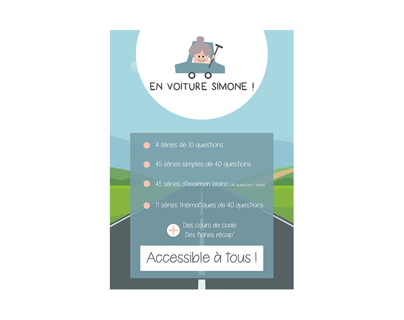 Affiche En voiture Simone !