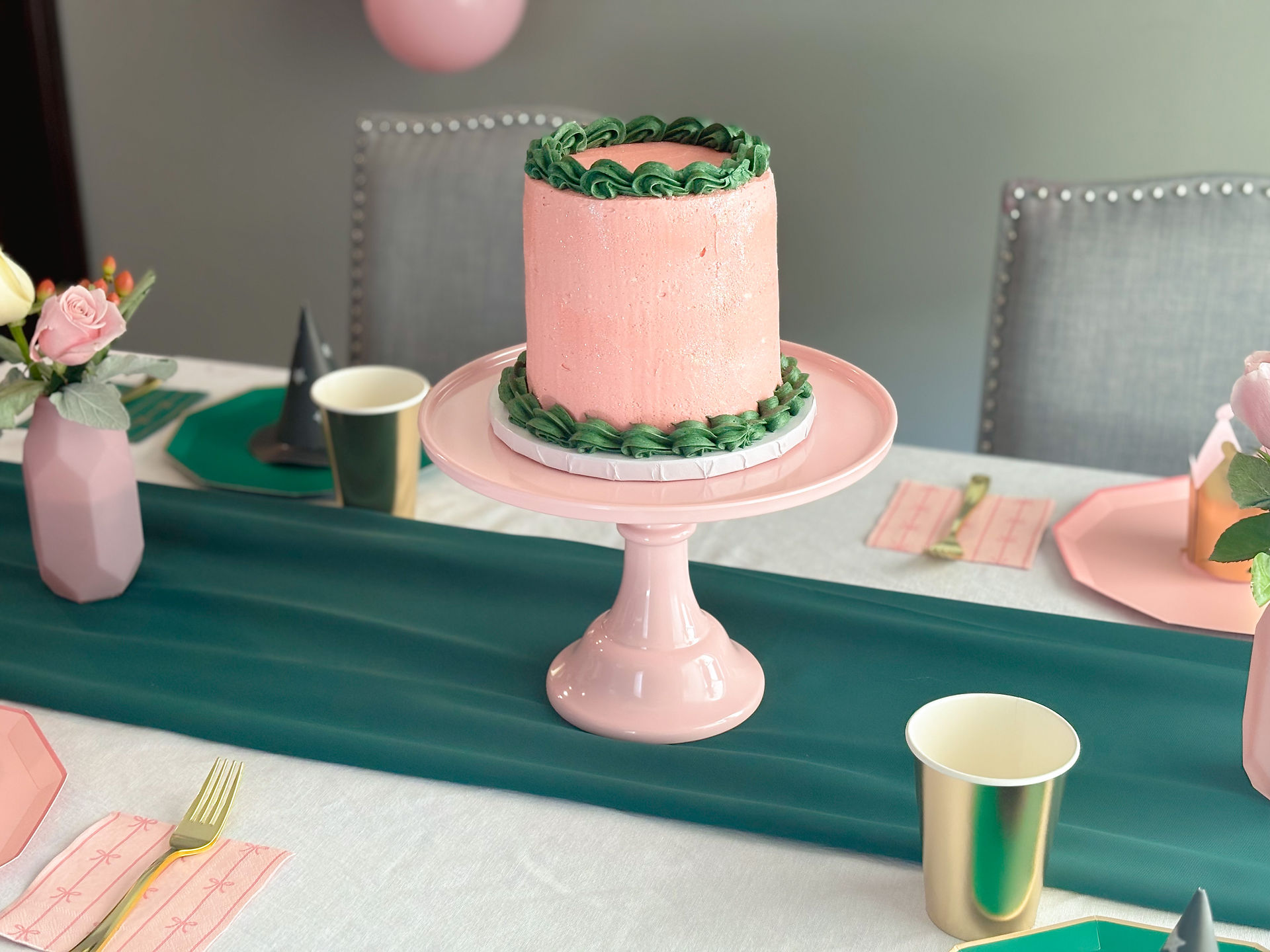 'two' wicked party inspiration with cake
