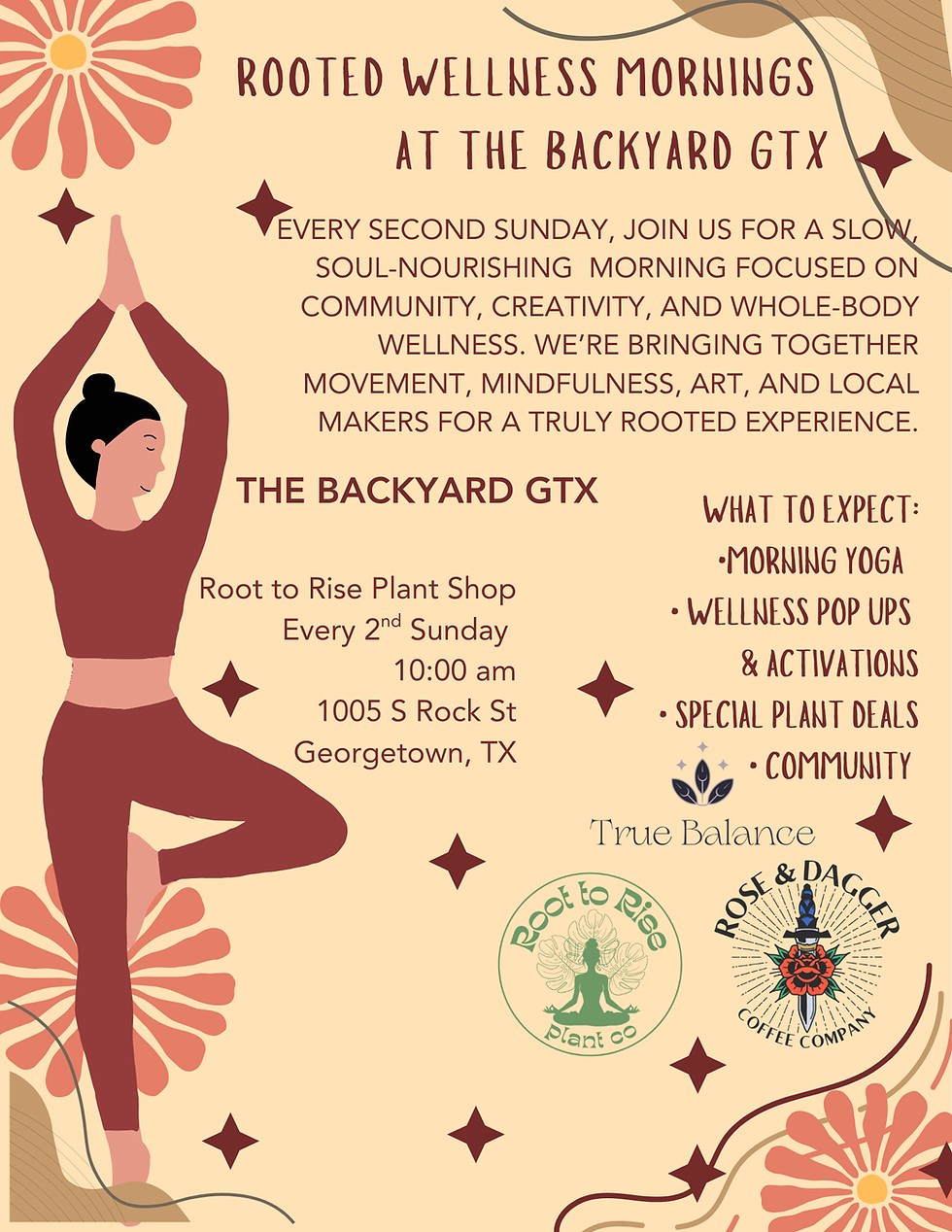 Rooted Wellness Mornings at Root to Rise
