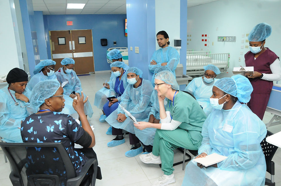 Chain of Hope participates in Cardiarc Surgery Support Week at the Bustamante Hospital for Children Cardiac Centre.