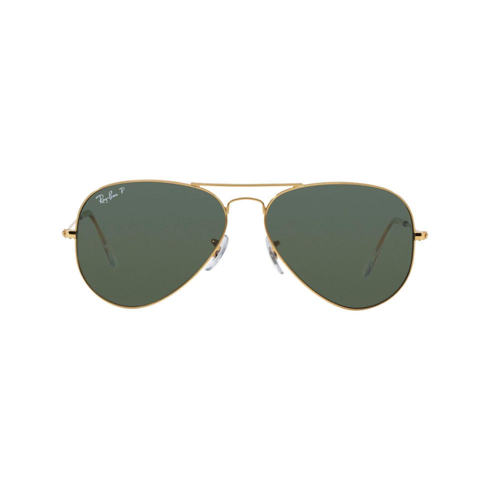 Thumbnail: Ray-Ban Aviator Polarized (Green/Gold)