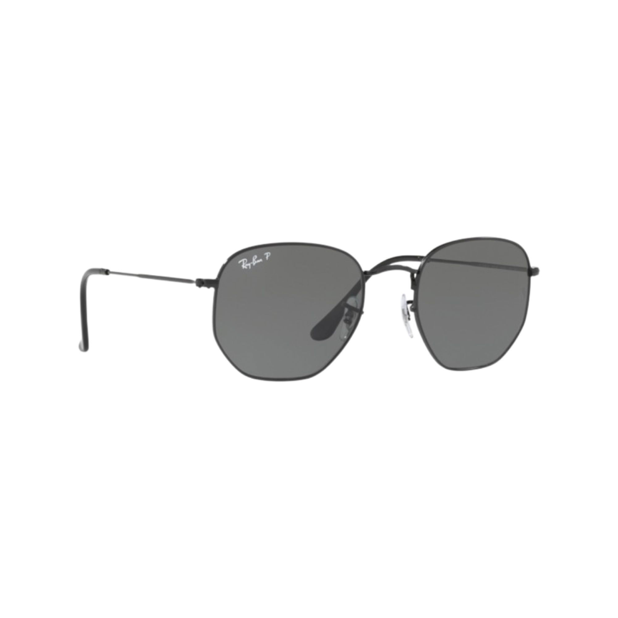 Ray-Ban Hexagonal Flat (Polarized Black)