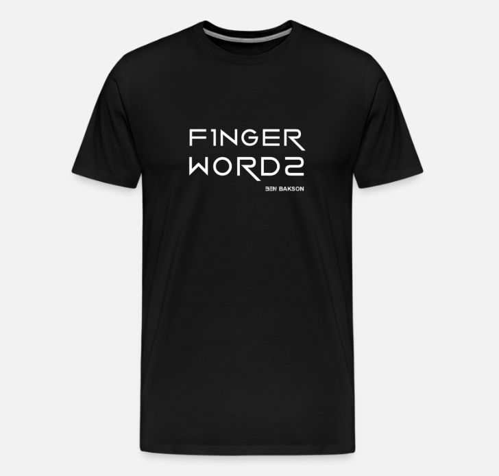 Thumbnail: 2 Words 1 Finger Premium T-Shirt