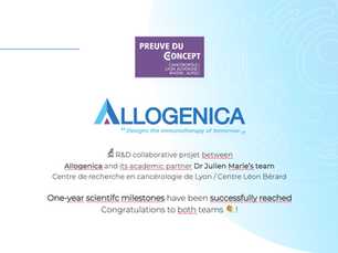 1-year milestones reached for R&D collaborative project with CRCL