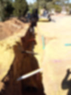 Optic Fibre, Telecom, Sewer, High Voltage, Water.