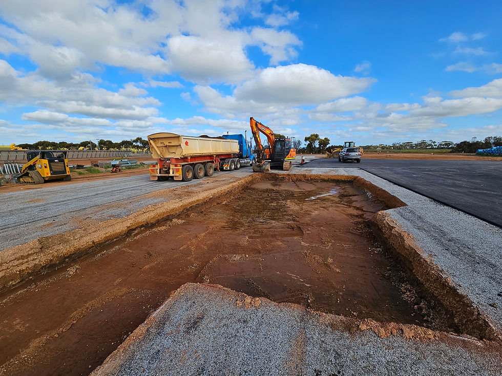 Bad Ground Excavation, CBH Moora