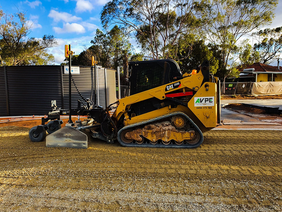 4T Tracked Skid Steer 3D GPS Grading