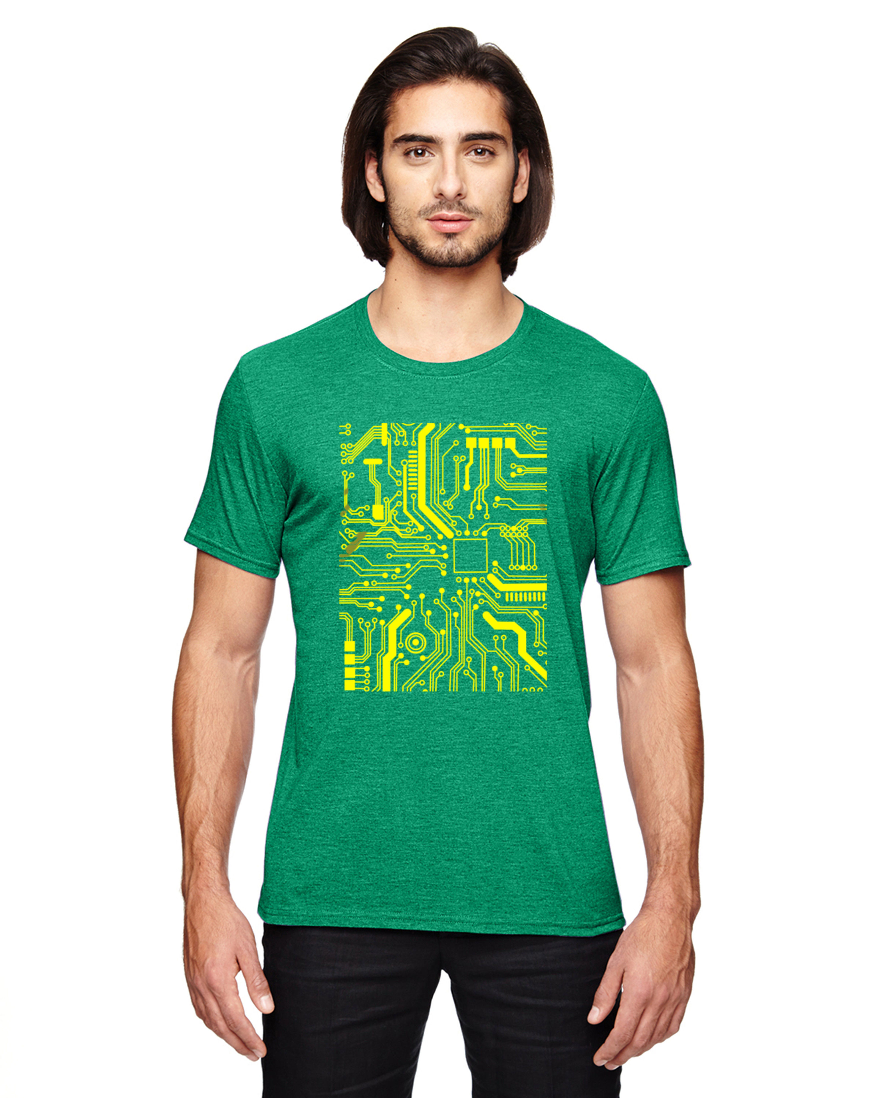 Green circuit front view JKBRAND