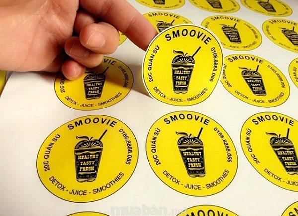 Dịch vụ in tem nhãn giá rẻ Bình Dương