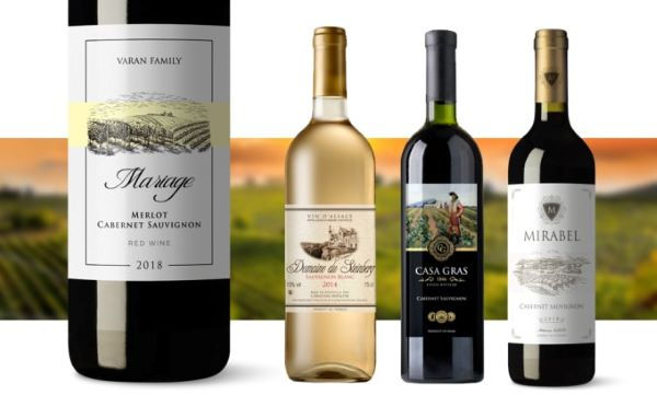 Tem nhãn rượu được làm từ nhiều chất liệu khác nhau