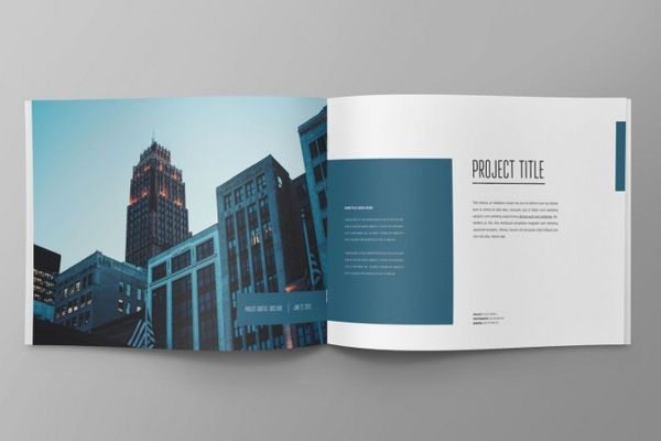 Mẫu catalogue ngành xây dựng đẹp, hiện đại