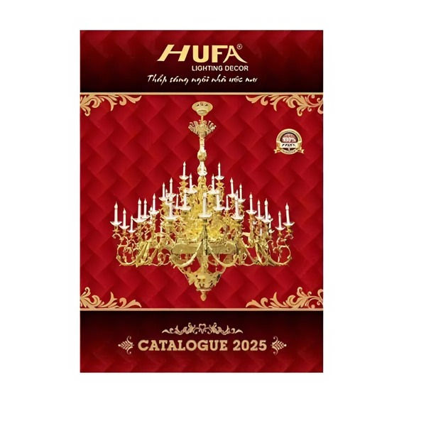 Mẫu catalogue đèn 2025 sang trọng, đẳng cấp