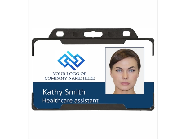 Mẫu thẻ nhân viên với các thông tin cơ bản